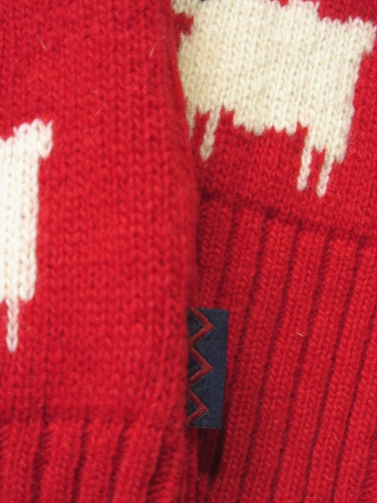 Nwt Rowing Blazer Warm & Wonderful Diana Sweater In Red Black Sheep Knit S — image 3 of 6